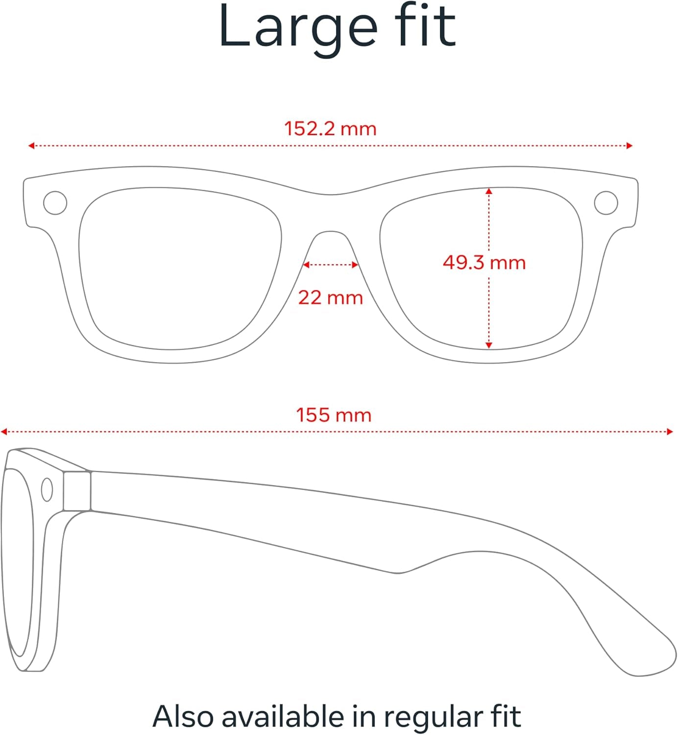 Ray-Ban Glasses, Wayfarer.