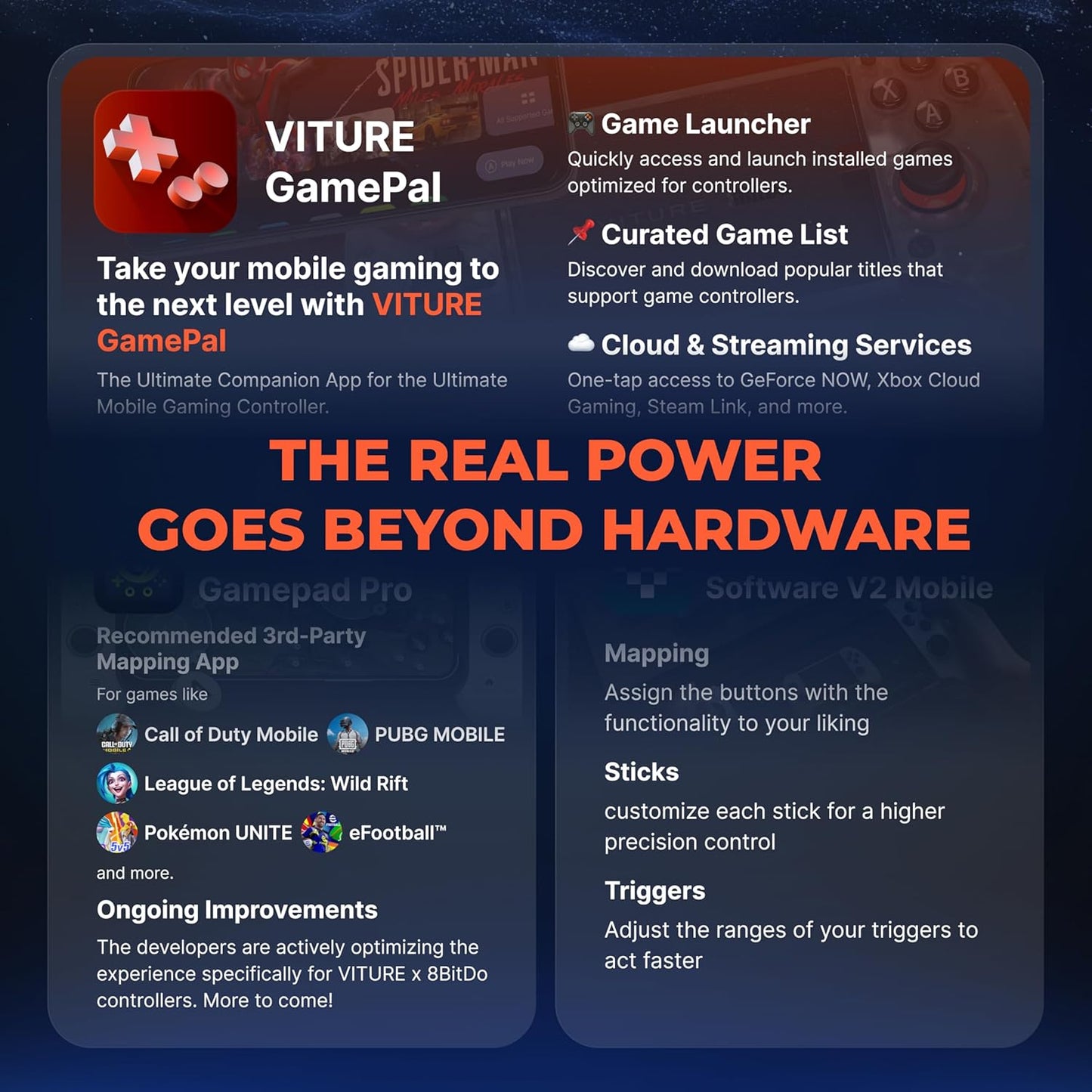 Viture mando/controlador Pro para gaming