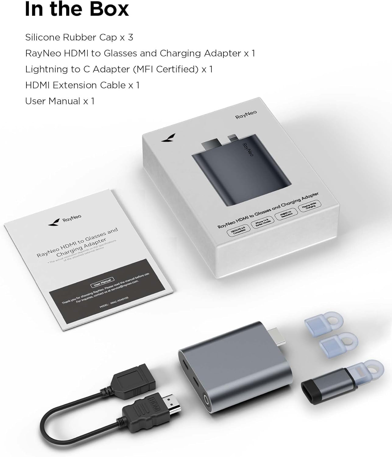 Adaptador HDMI Rayneo.