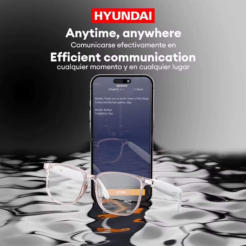 Choice HY-C8 PRO AI Smart Glasses Earphones Multi Languages Sunglasses Outdoor for Sport Headphones for Meeting Business